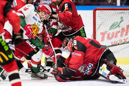 Malmö Redhawks målvakt Oscar Alsenfelt
