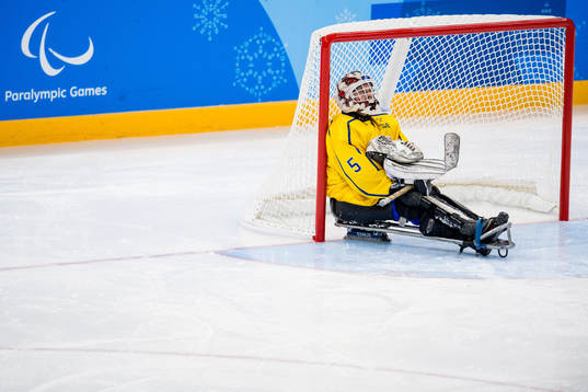 Bläddra bland fler bilder av 2018 Winter Paralympics, Day 1, Para Ice Hockey, Canada - Sweden