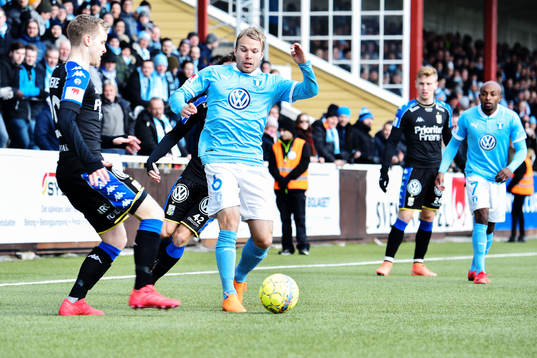 IFK Göteborgs Victor Wernersson och Malmö FFs Oscar