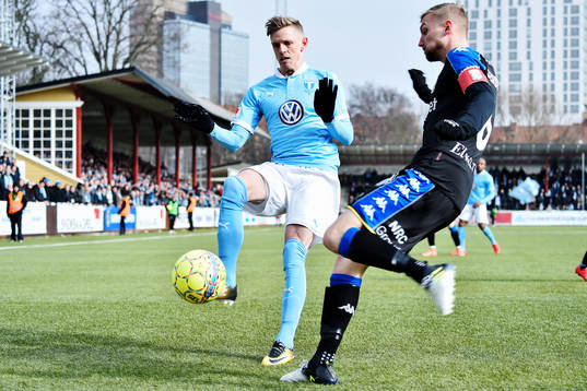 Malmö FFs Sören Rieks och IFK Göteborgs Sebastian