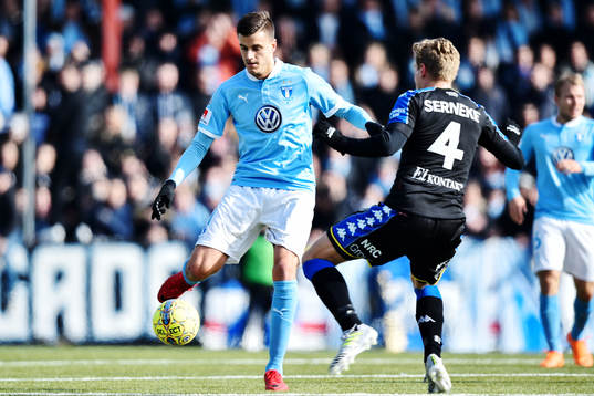 Malmö FFs Alexander Jeremejeff och IFK Göteborgs Carl