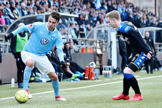 Malmö FFs Andreas Vindheim och IFK Göteborgs Victor
