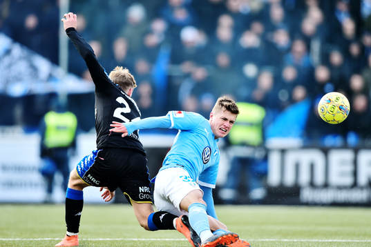 IFK Göteborgs Sebastian Ohlsson och Malmö FFs Mattias