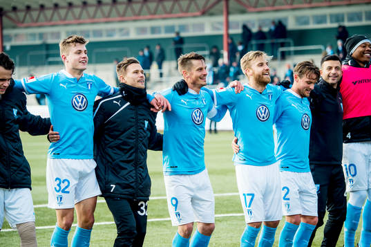 Jubel i Malmö FFs