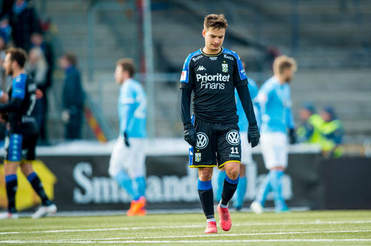 IFK Göteborgs Amin Affane deppar