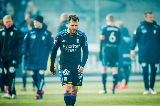 IFK Göteborgs Tobias Hysén deppar