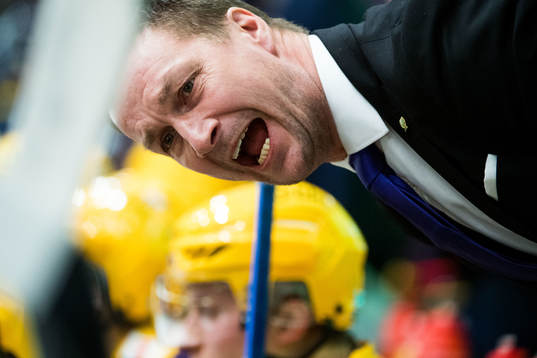 Färjestads tränare Johan Pennerborn