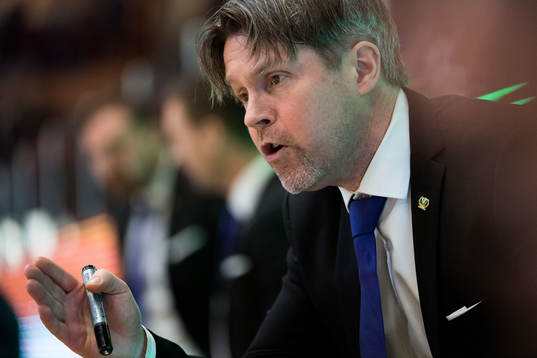 Färjestads assisterande tränare Anders Karlsson