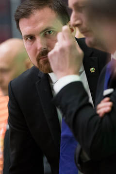 Färjestads assisterande tränare Gereon Dahlgren
