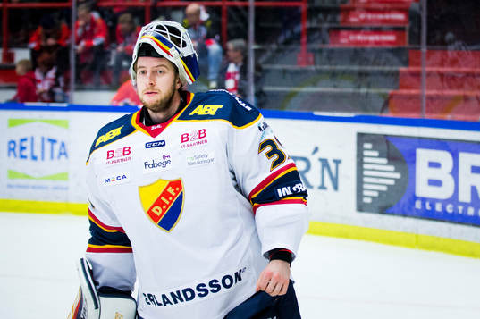 Djurgårdens målvakt Adam Reideborn