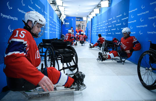2018 Winter Paralympics, Day 1, Para Ice Hockey, Norway -