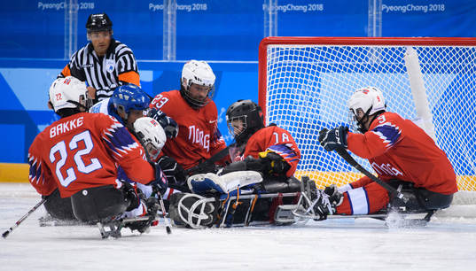 2018 Winter Paralympics, Day 1, Para Ice Hockey, Norway -