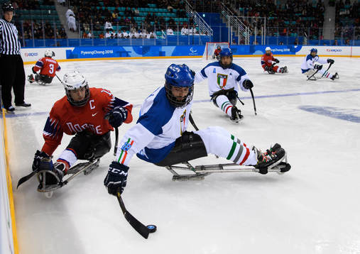 2018 Winter Paralympics, Day 1, Para Ice Hockey, Norway -