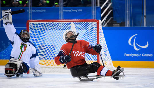 2018 Winter Paralympics, Day 1, Para Ice Hockey, Norway -