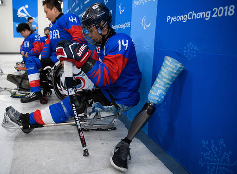 2018 Winter Paralympics, Day 1, Para Ice Hockey, Korea -