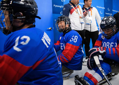 2018 Winter Paralympics, Day 1, Para Ice Hockey, Korea -