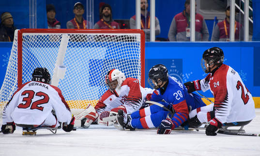 2018 Winter Paralympics, Day 1, Para Ice Hockey, Korea -