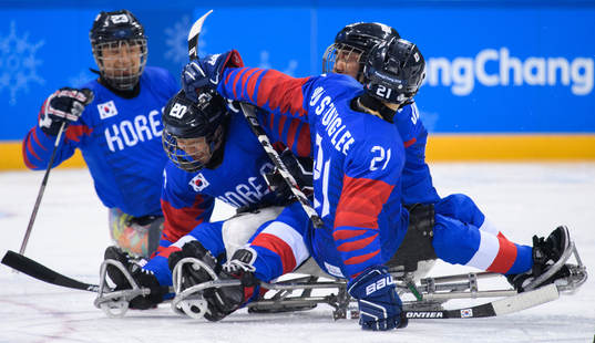 2018 Winter Paralympics, Day 1, Para Ice Hockey, Korea -