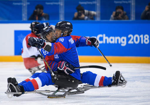 2018 Winter Paralympics, Day 1, Para Ice Hockey, Korea -