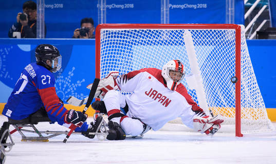 2018 Winter Paralympics, Day 1, Para Ice Hockey, Korea -