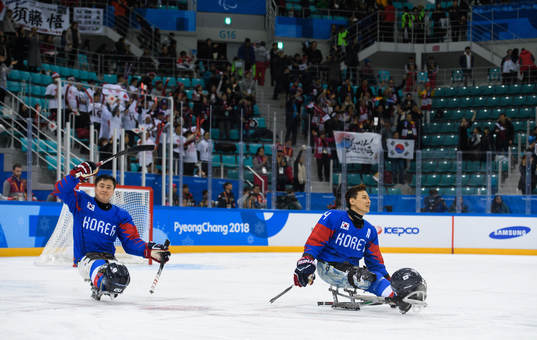 2018 Winter Paralympics, Day 1, Para Ice Hockey, Korea -