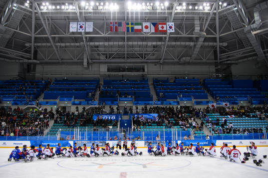 2018 Winter Paralympics, Day 1, Para Ice Hockey, Korea -