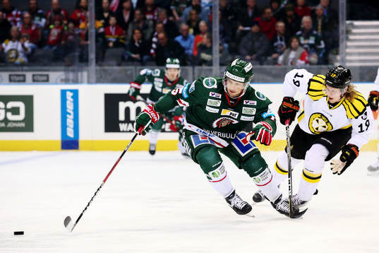 Frölundas Matt Donovan och Brynäs Ludvig Nilsson