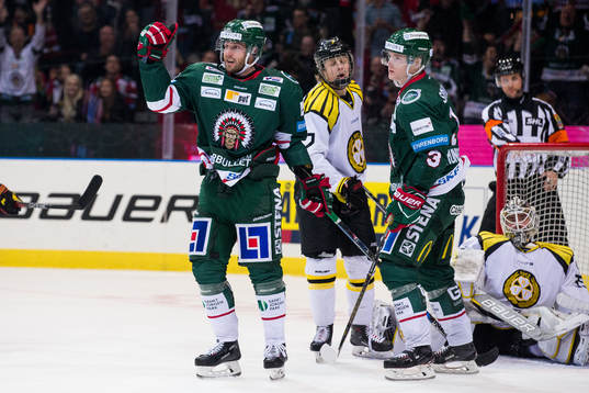 Frölundas Jan Mursak jublar