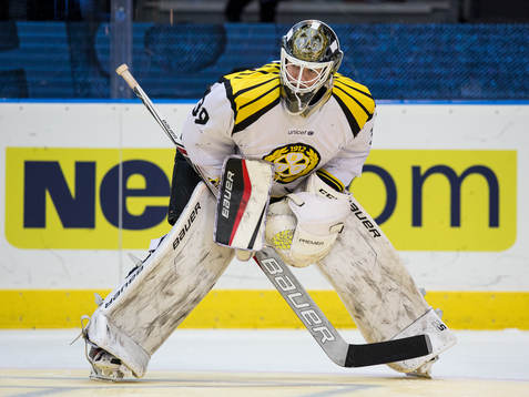 Brynäs målvakt Linus Fernström