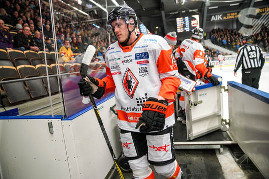 Karlskronas Kristoffer Söder fick matchstraff
