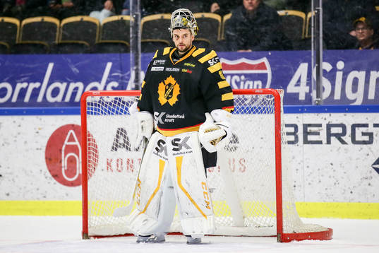 Skellefteås målvakt Gustaf Lindvall