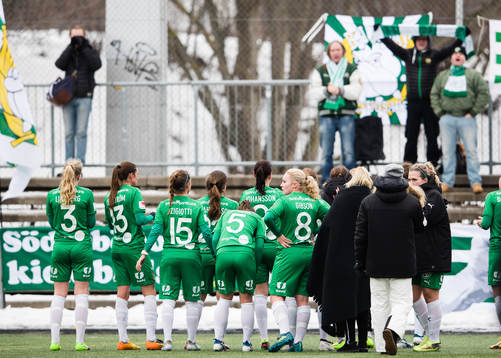 Hammarbys spelare tackar publiken