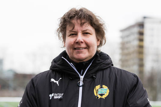 Hammarbys tränare Ann-Helén Grahm