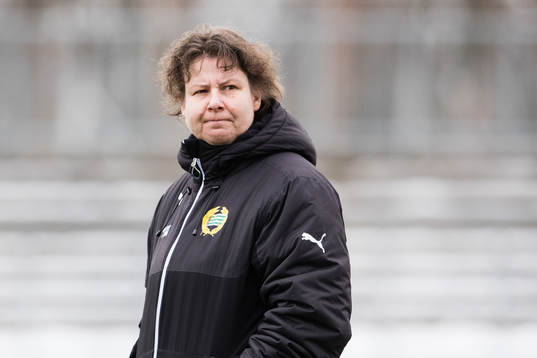 Hammarbys tränare Ann-Helén Grahm