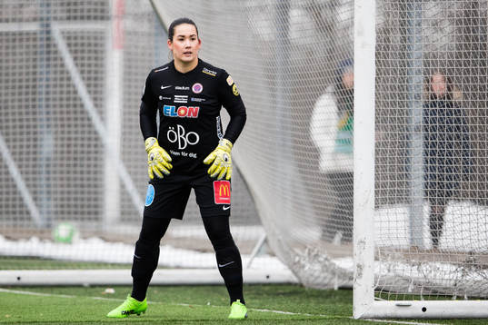 Örebros målvakt Mimmi Paulsson-Febo