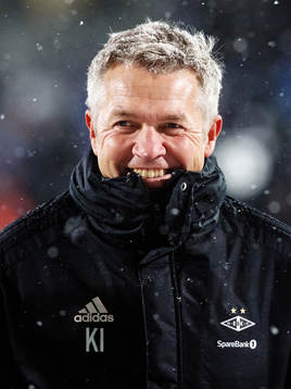 Kåre Ingebrigtsen, head coach of Rosenborg, prior to the
