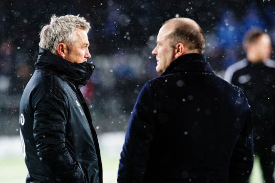 Kåre Ingebrigtsen, head coach of Rosenborg, and Geir