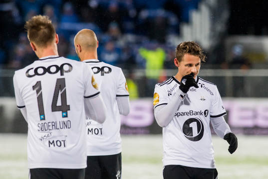 Vegar Eggen Hedenstad of Rosenborg looks dejected