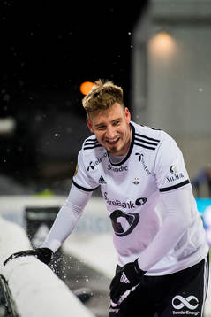 Nicklas Bendtner of Rosenborg
