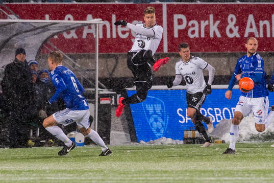 Nicklas Bendtner of Rosenborg