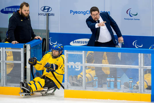 Erik Vikström, head coach of Sweden