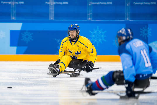 Niklas Ingvarsson of Sweden