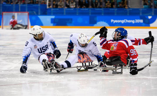 2018 Winter Paralympics, Day 3, Para Ice Hockey, USA -
