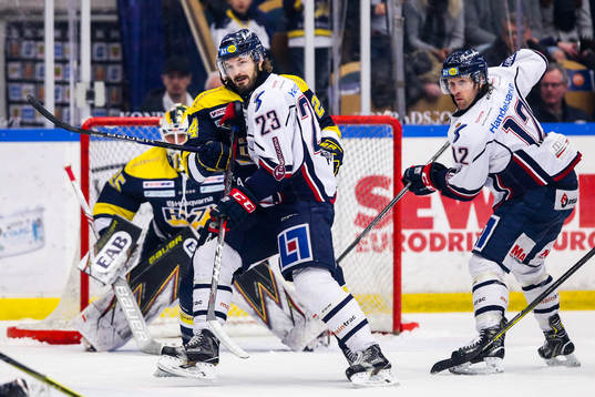 Linköpings Niklas Persson och Sebastian Karlsson oroar