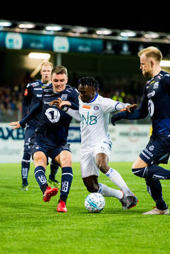 Andreas Eines Hopmark of Kristiansund, Sam Johnson of