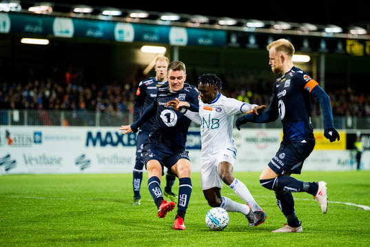 Andreas Eines Hopmark of Kristiansund, Sam Johnson of
