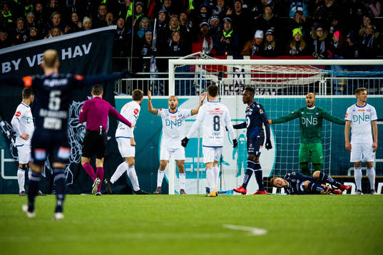 Kristiansund is awarded a penalty