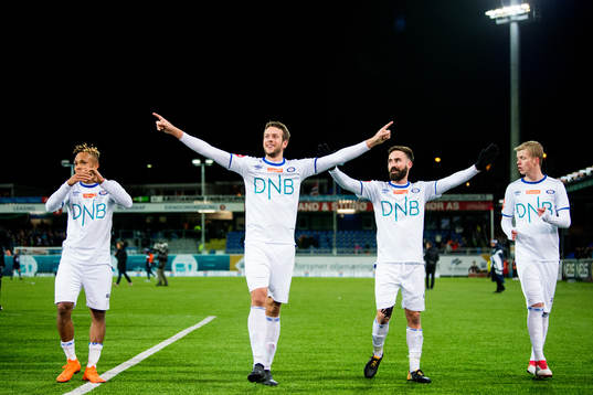 Jonatan Tollås Nation and Magnus Lekven of Vålerenga