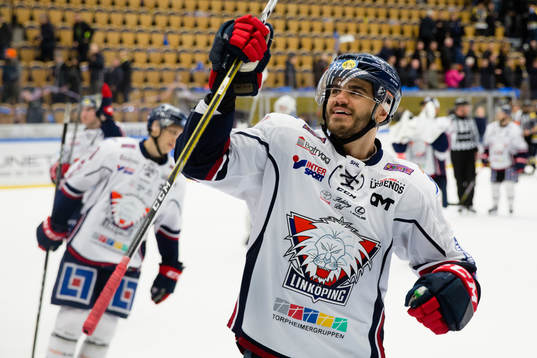 Linköpings Almen Bibic jublar