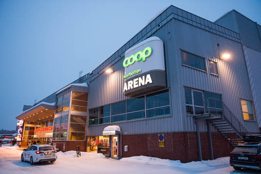 Coop Norrbotten arena exteriör
